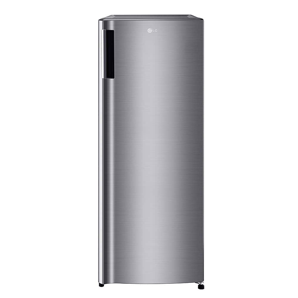 LG - 5.8 Cu. Ft. Upright Freezer with Direct Cooling System - PrintProof Stainless Steel Look product image