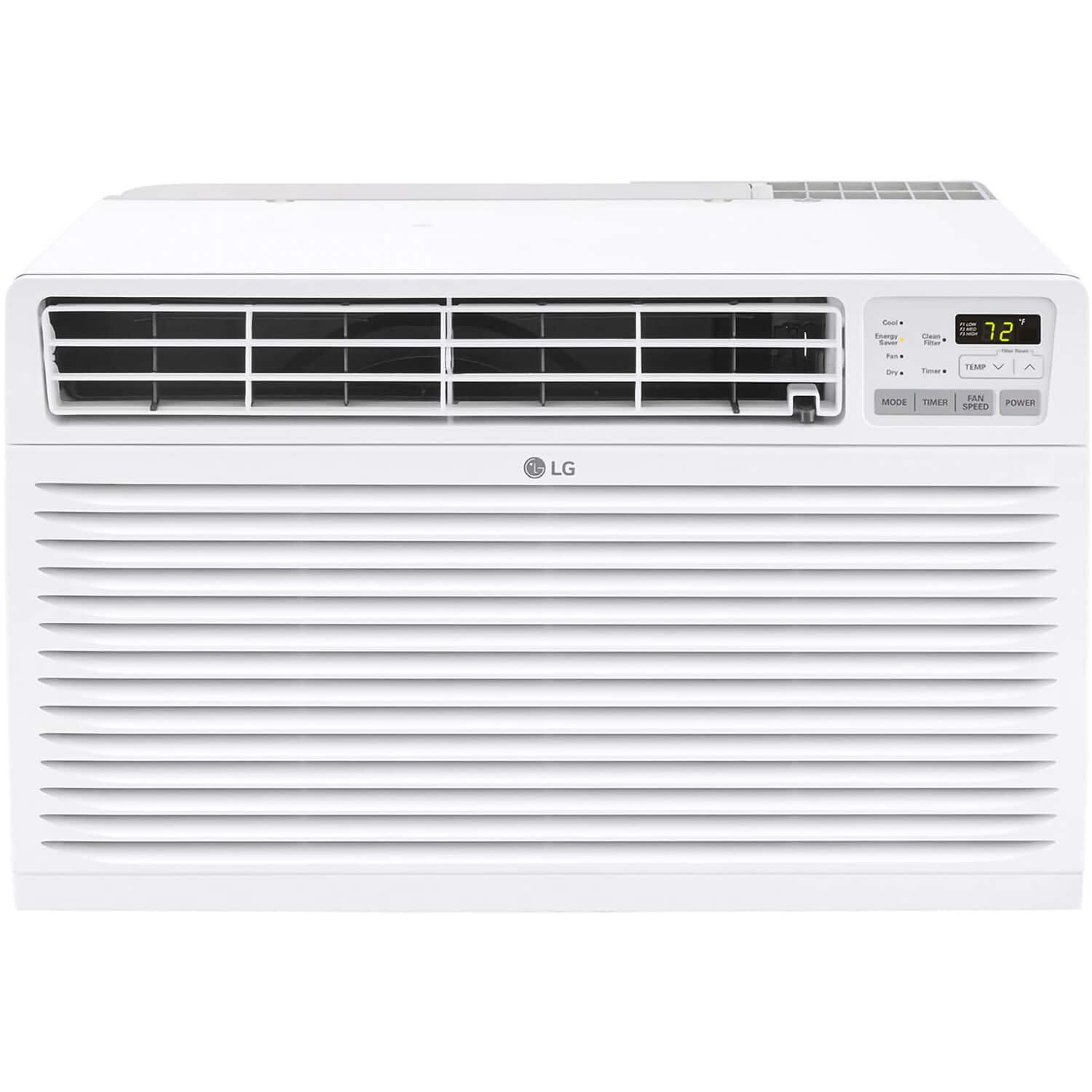 LG - 700 Sq. Ft. 14,000 BTU 230V In Wall Air Conditioner with Remote - White product image