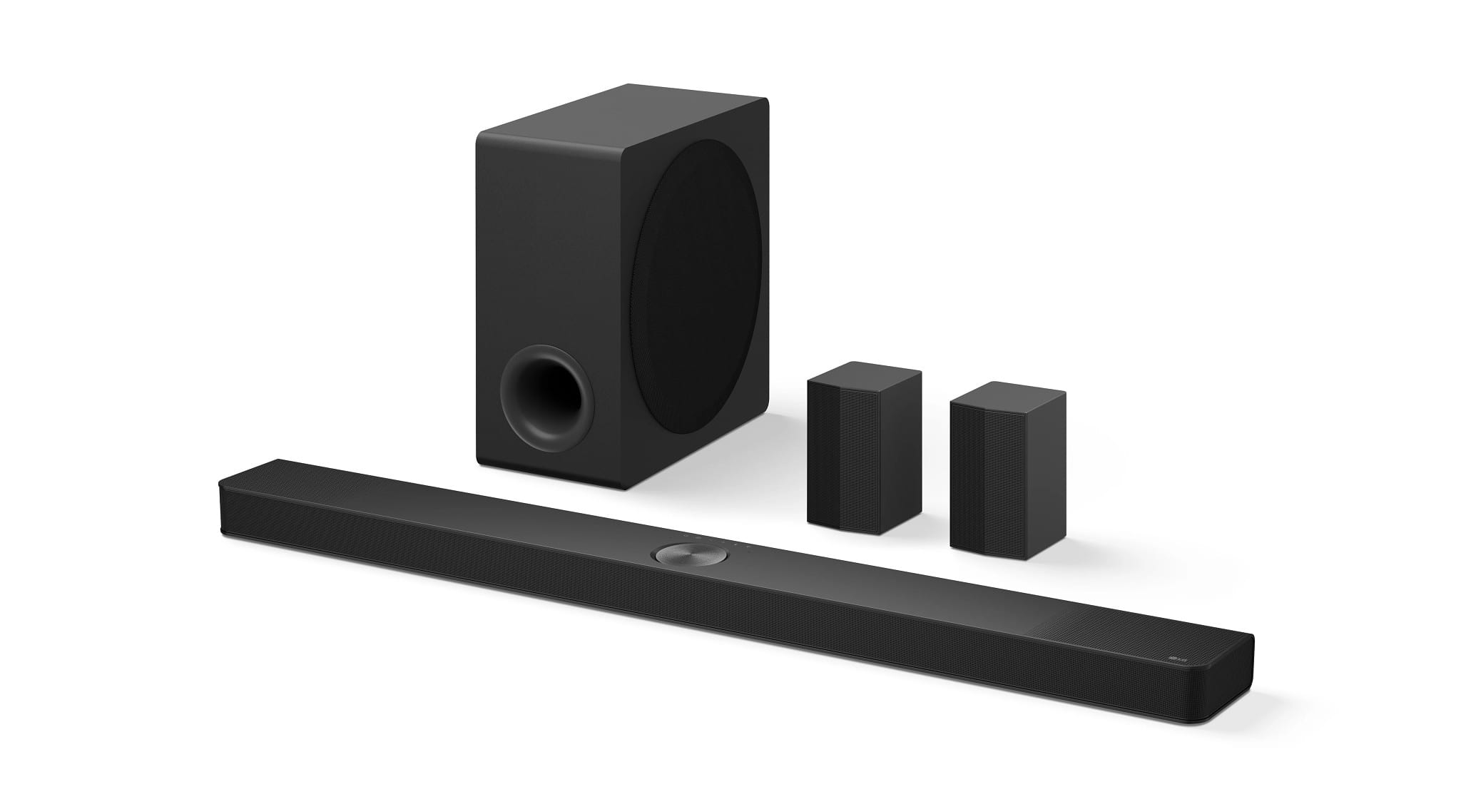 LG - 7.1.3-Channel S90TR Home Theater Soundbar with Wireless Subwoofer and Rear Speakers, Dolby Atmos, WOW Orchestra - Black…