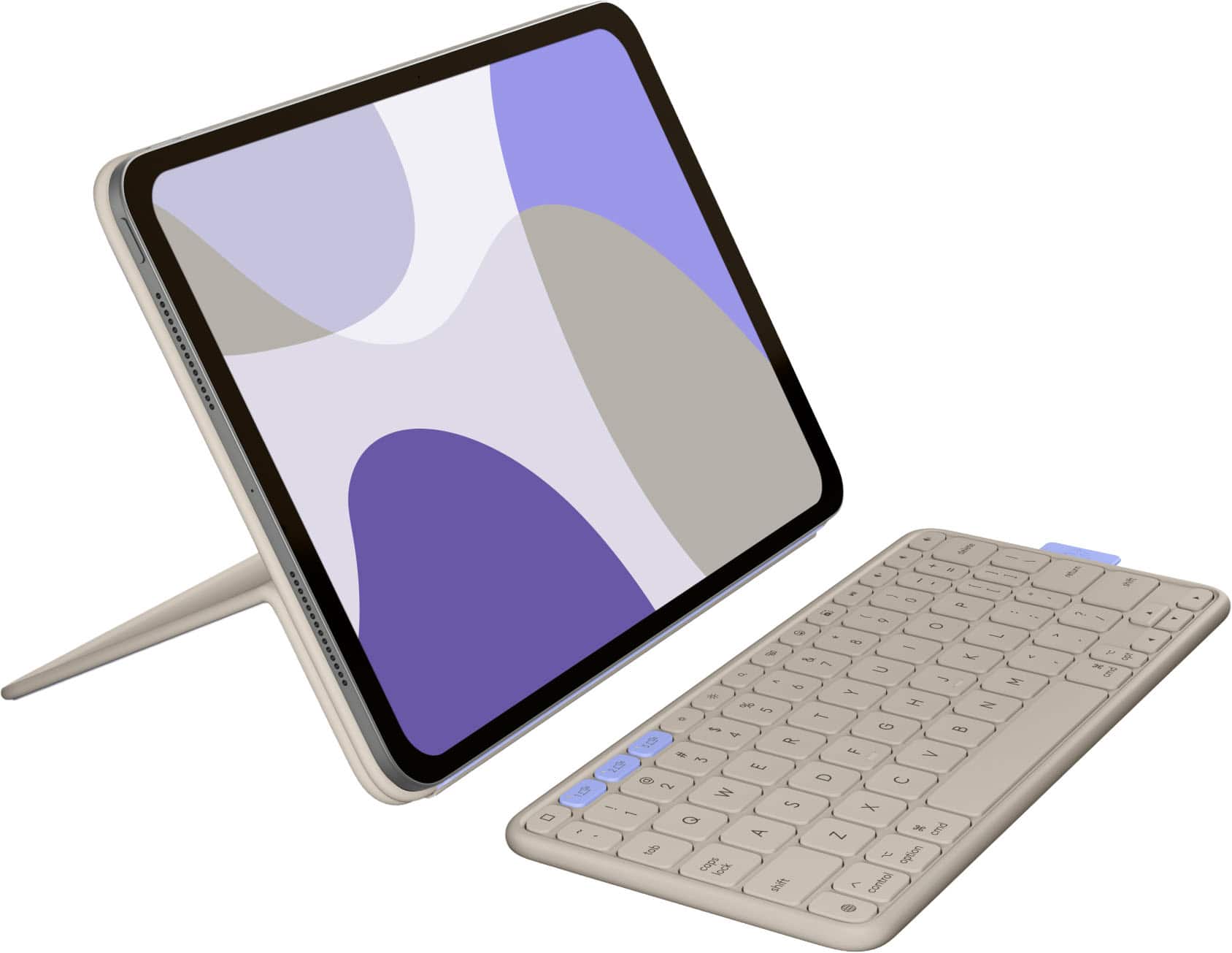 Logitech - Flip Folio Keyboard Case for iPad Pro 11-inch - Latest Model (M4 & M5), iPad Air 11-inch (M2, M3 & M4)(5th Gen) -…