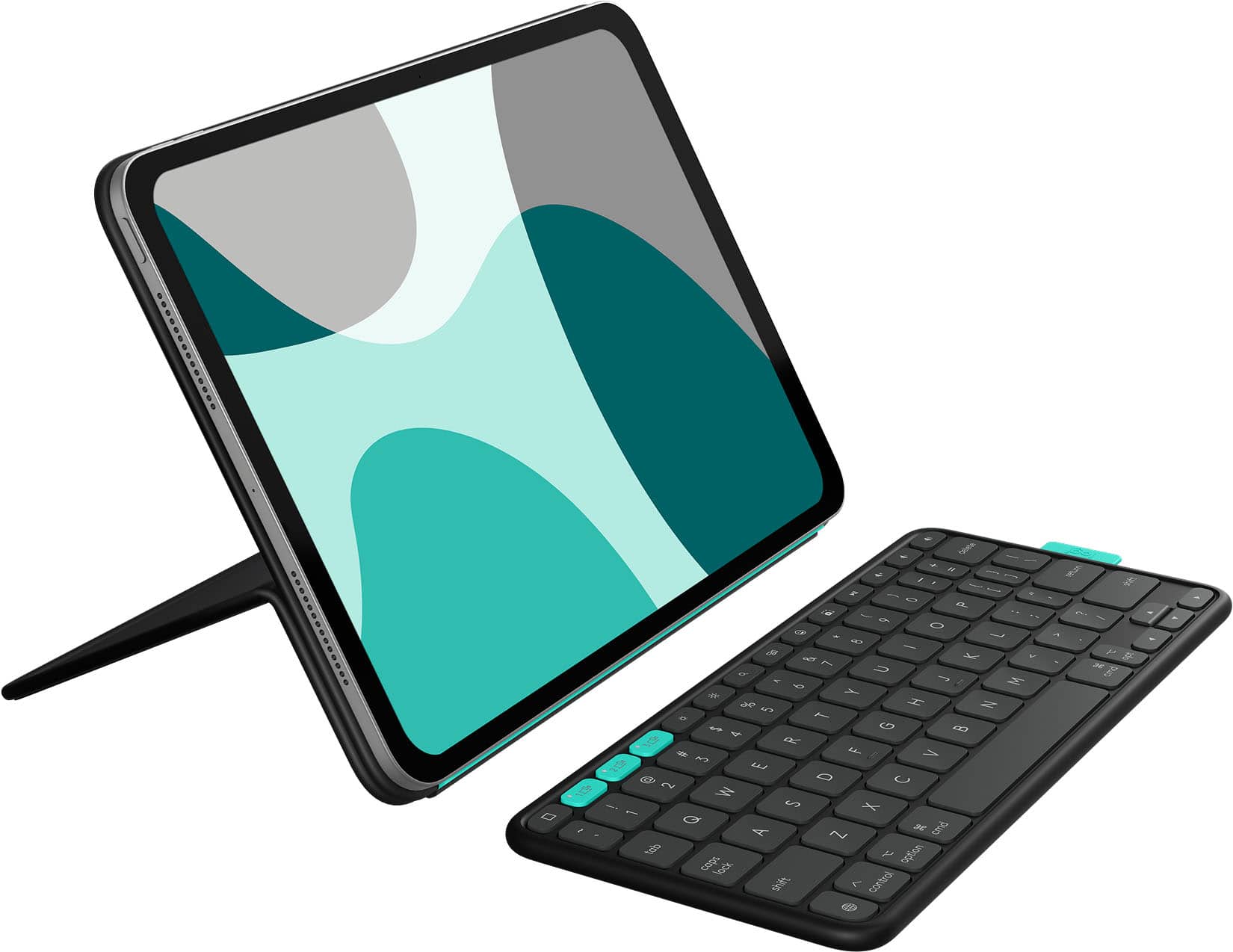 Logitech - Flip Folio Keyboard Case for iPad Pro 11-inch - Latest Model (M4 & M5), iPad Air 11-inch (M2, M3 & M4)(5th Gen) -…
