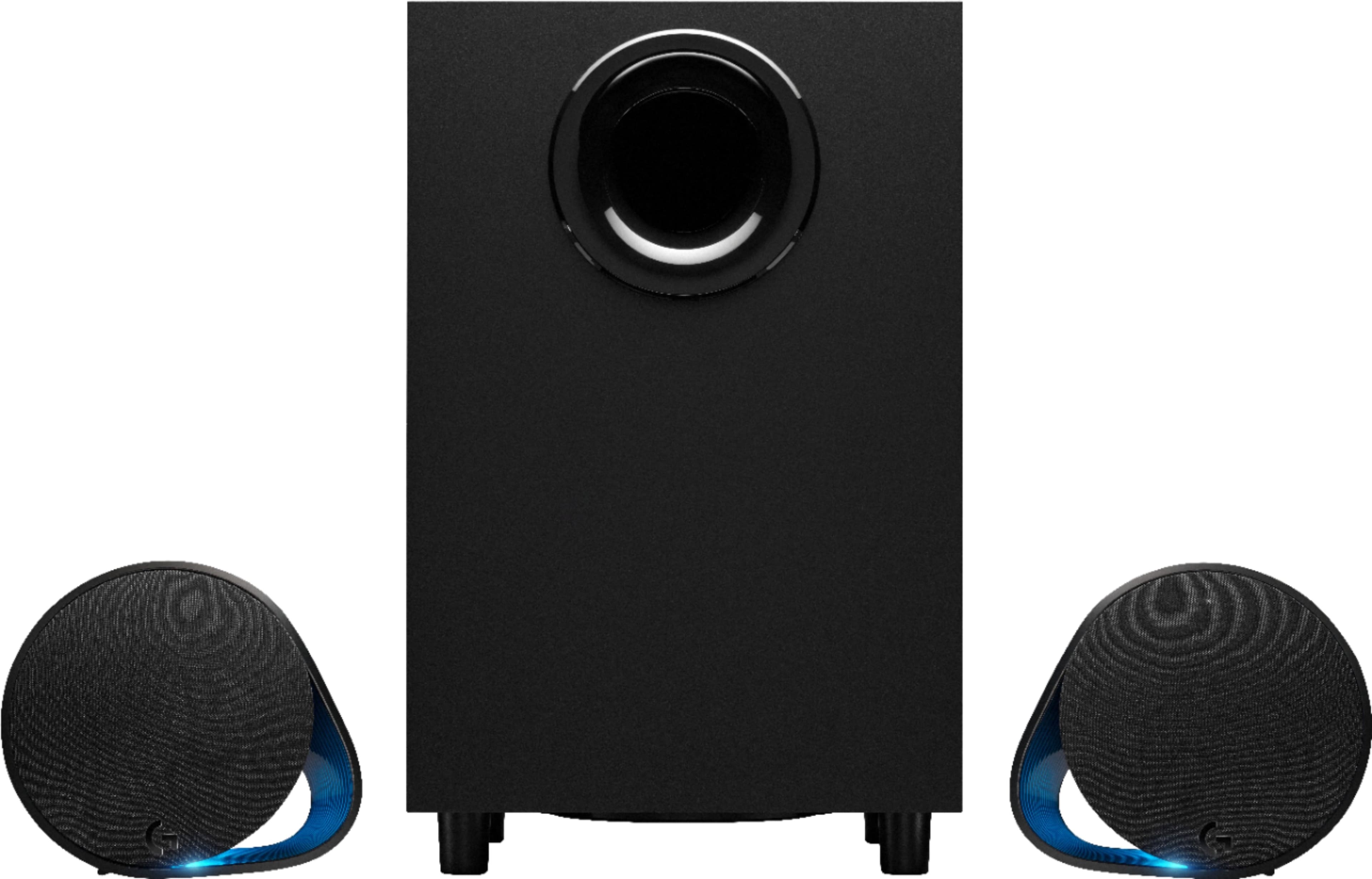 Logitech - G560 LIGHTSYNC 2.1 Bluetooth Gaming Speakers with Game Driven RGB Lighting (3-Piece) - Black product image