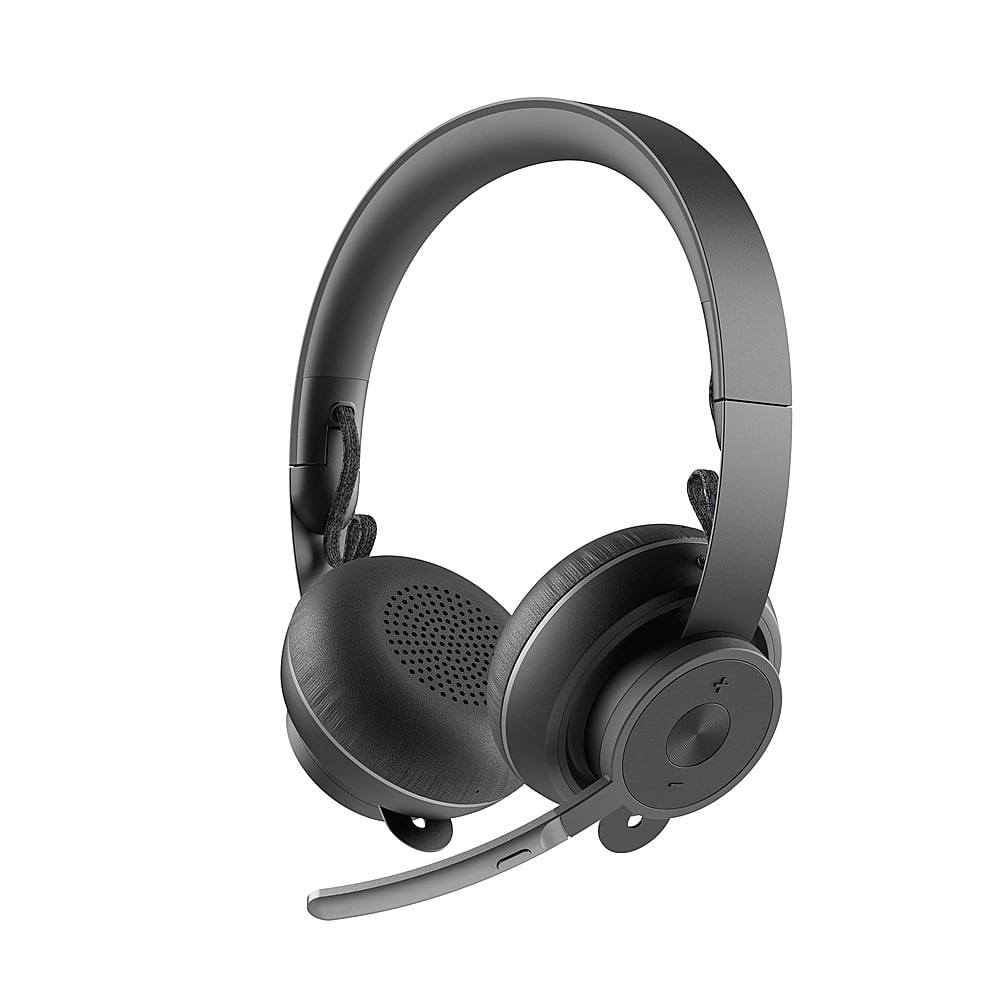 Logitech - Zone Wireless Bluetooth Noise-Cancelling Headset for Open Office - Graphite product image