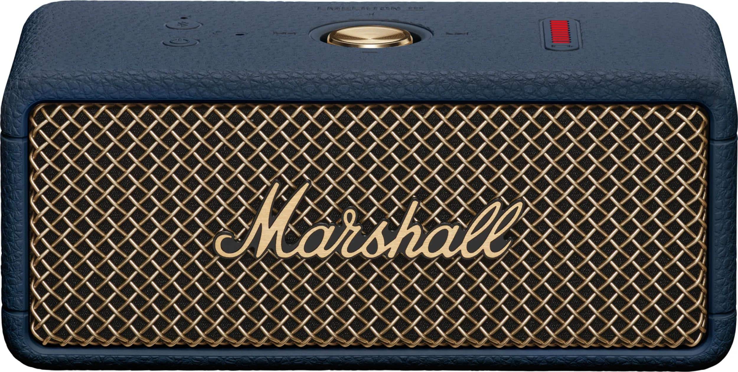 Marshall - Emberton III Portable Bluetooth Speaker with Rugged Waterproof / Dust-proof Wireless Design - Black/Brass product…