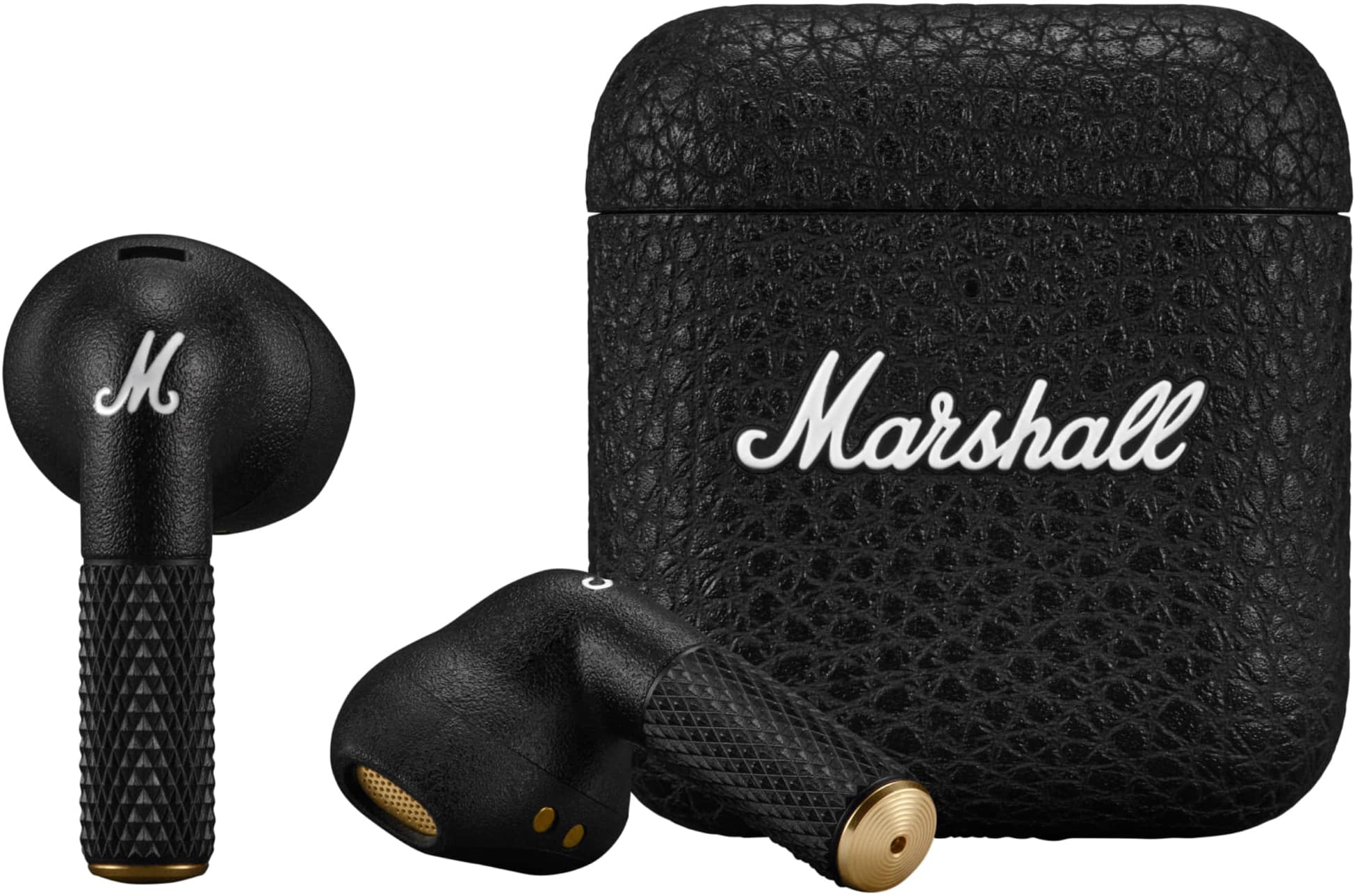 Marshall - Minor IV True Wireless In-Ear Bluetooth Earbuds with Microphone for Calls - Black product image