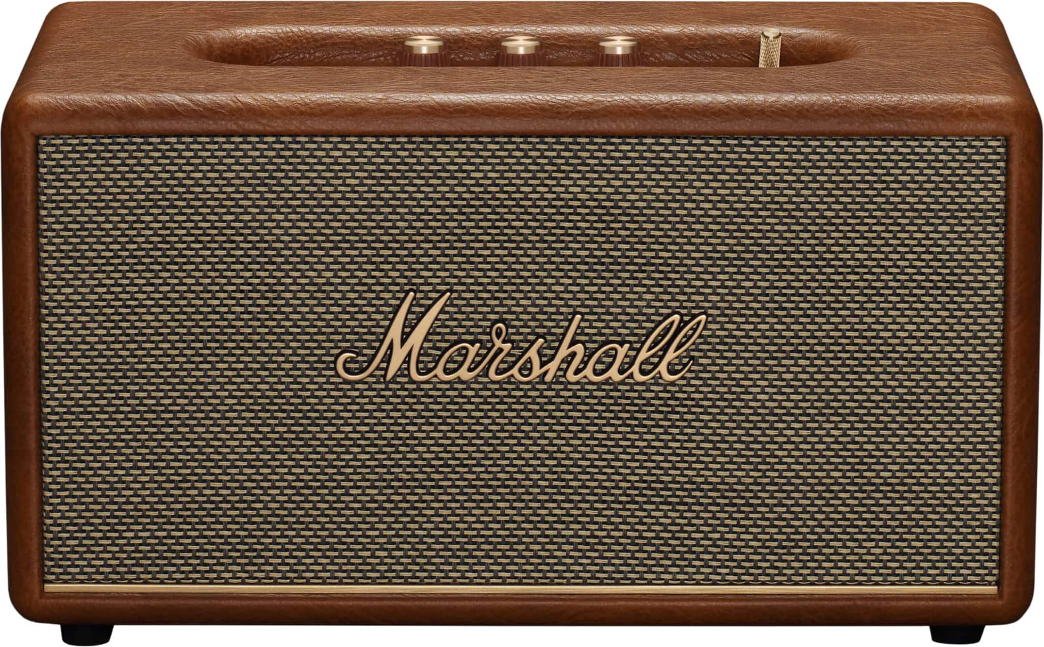 Marshall - Stanmore III Bluetooth Home Speaker with Bass / Treble / Volume Controls and 3.5 mm Auxiliary / RCA Inputs - Blac…