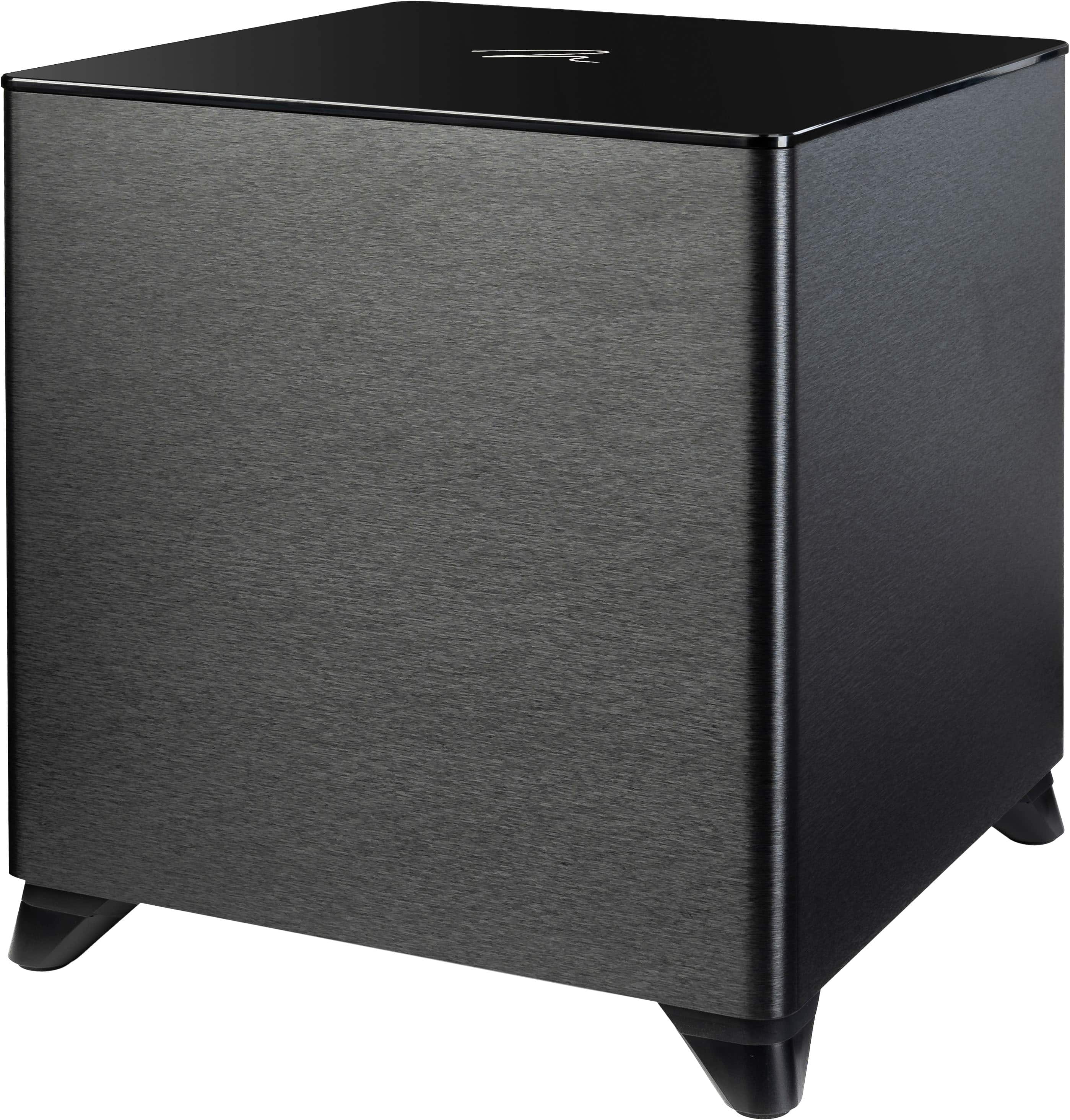 MartinLogan - Dynamo Foundation 12, 12” Sealed, Powered Subwoofer, with Magnitude MT-700 Amplifier, DSP-Optimized, and Wirel…