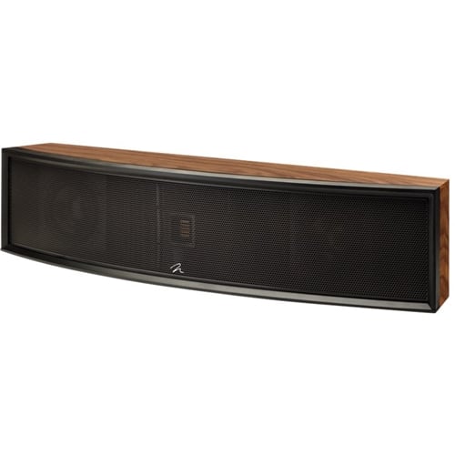 MartinLogan - Focus Dual 6-1/2" Passive 3-Way Center-Channel Speaker - Walnut product image