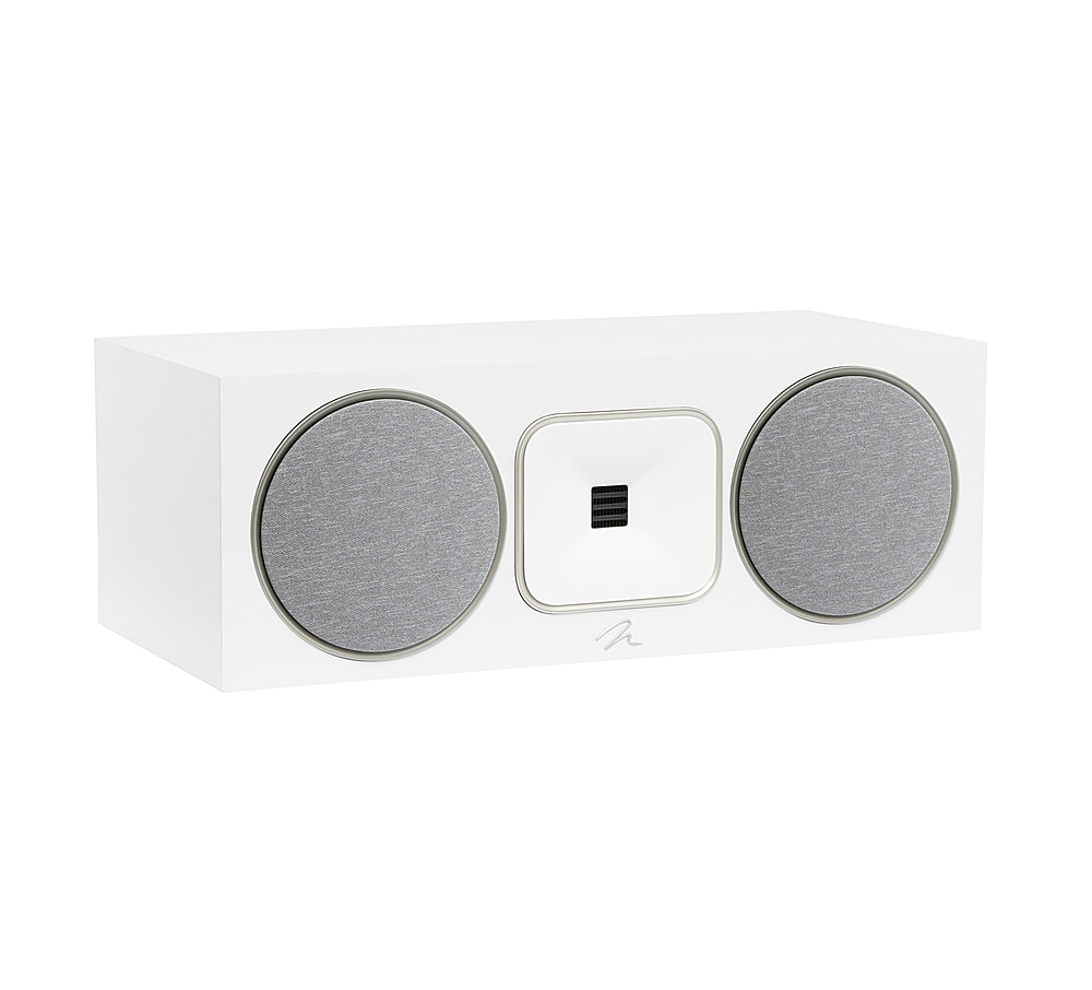 MartinLogan - Motion Foundation C1 2.5-Way Center Channel Speaker with Dual 5.5” Midbass Drivers (Each) - Satin White produc…