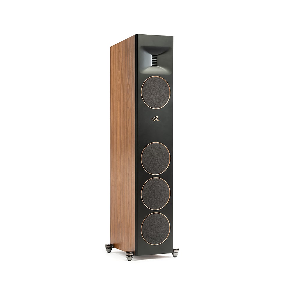 MartinLogan - Motion XT F100 3-Way Floorstanding Speaker with 6.5” Midrange and Triple 6.5” Bass Drivers (Each) - Gloss Blac…