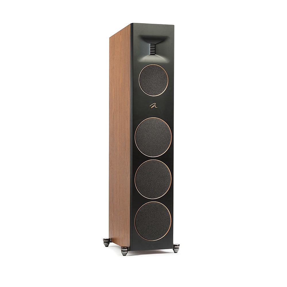 MartinLogan - Motion XT F200 3-Way Floorstanding Speaker with 6.5” Midrange and Triple 8” Bass Drivers (Each) - Gloss Black…