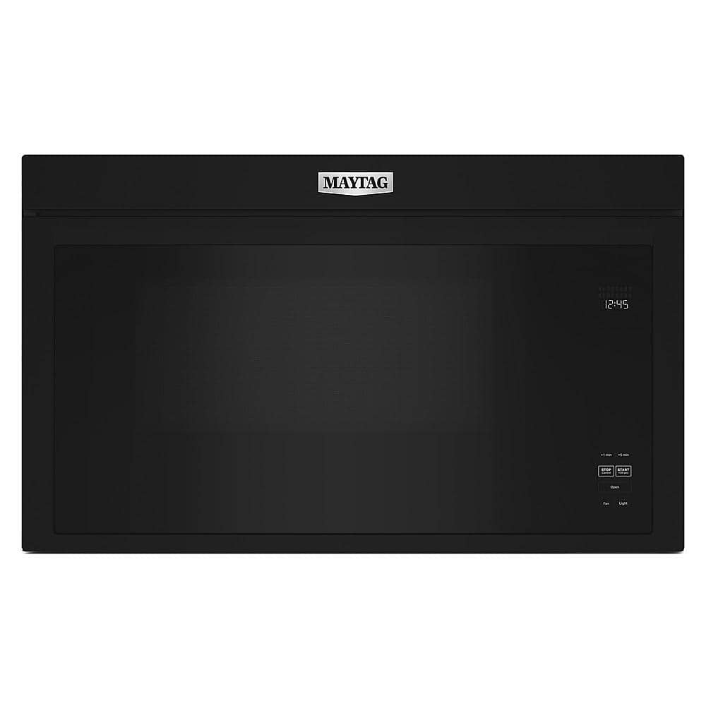 Maytag - 1.1 Cu. Ft. Over-the-Range Microwave with Flush Built-in Design - Black product image