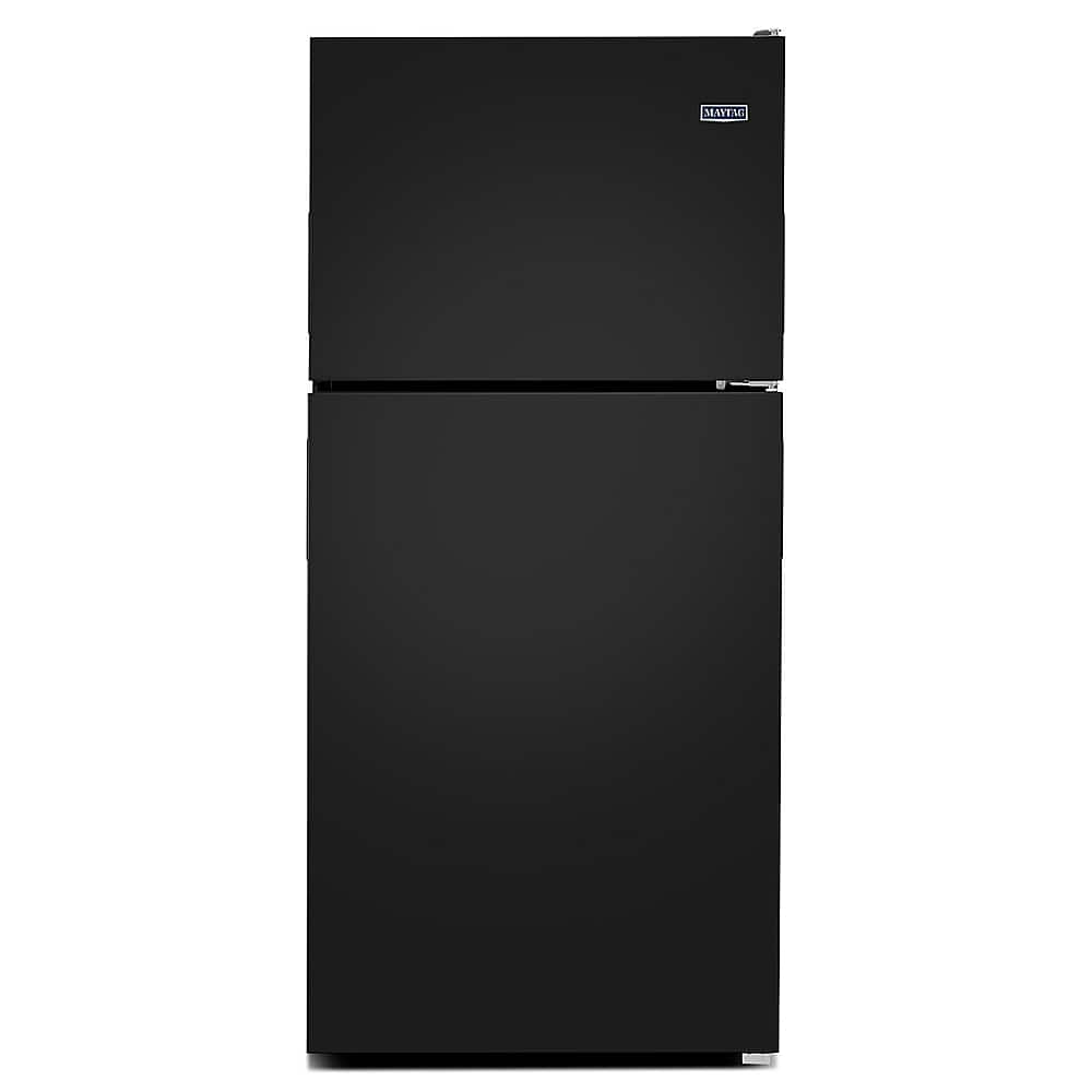 Maytag - 18.1 Cu. Ft. Top-Freezer Refrigerator - Black product image