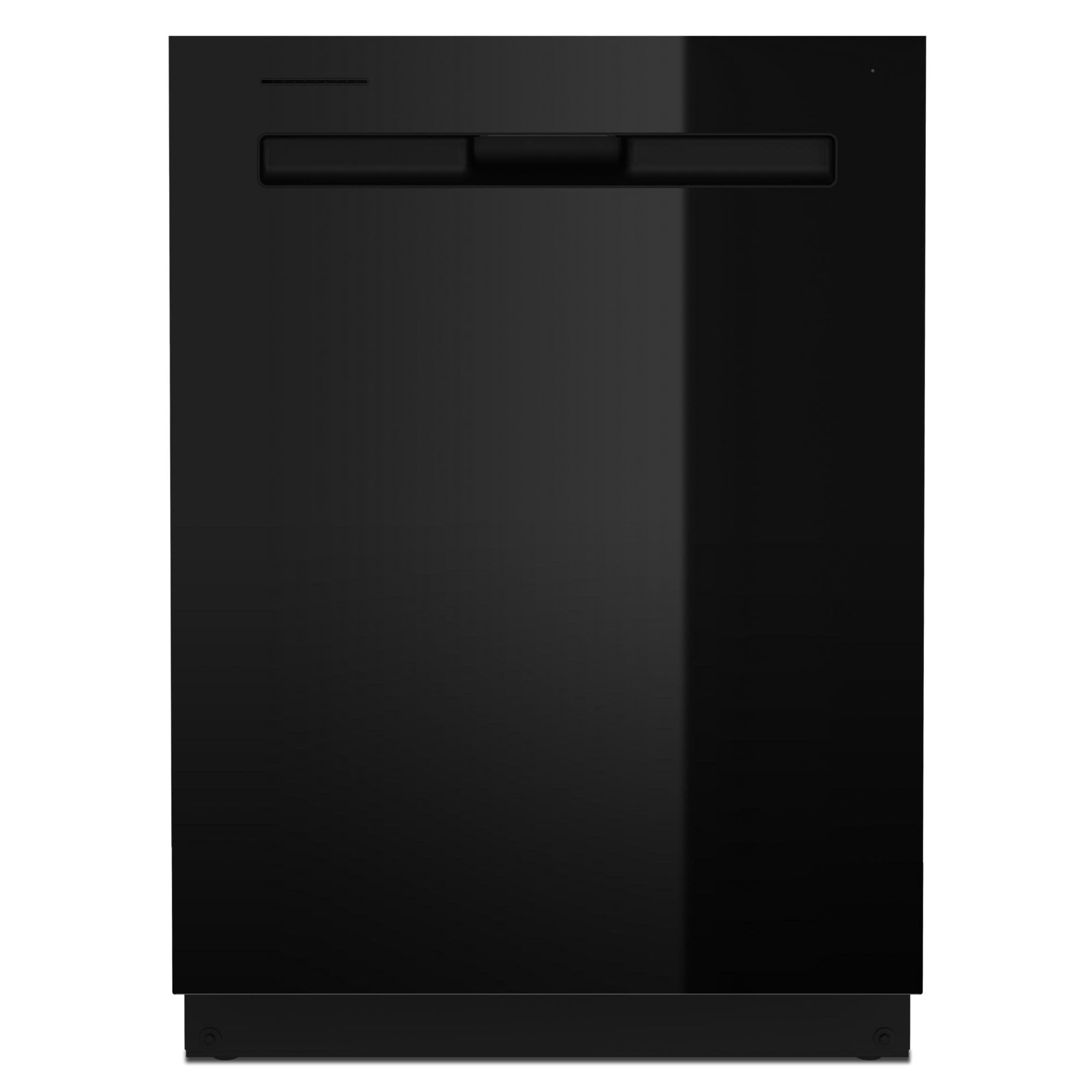 Maytag - 24" Top Control Built-In Stainless Steel Tub Dishwasher with 3rd Rack, Dual Power Filtration, 47 dBA - Black produc…