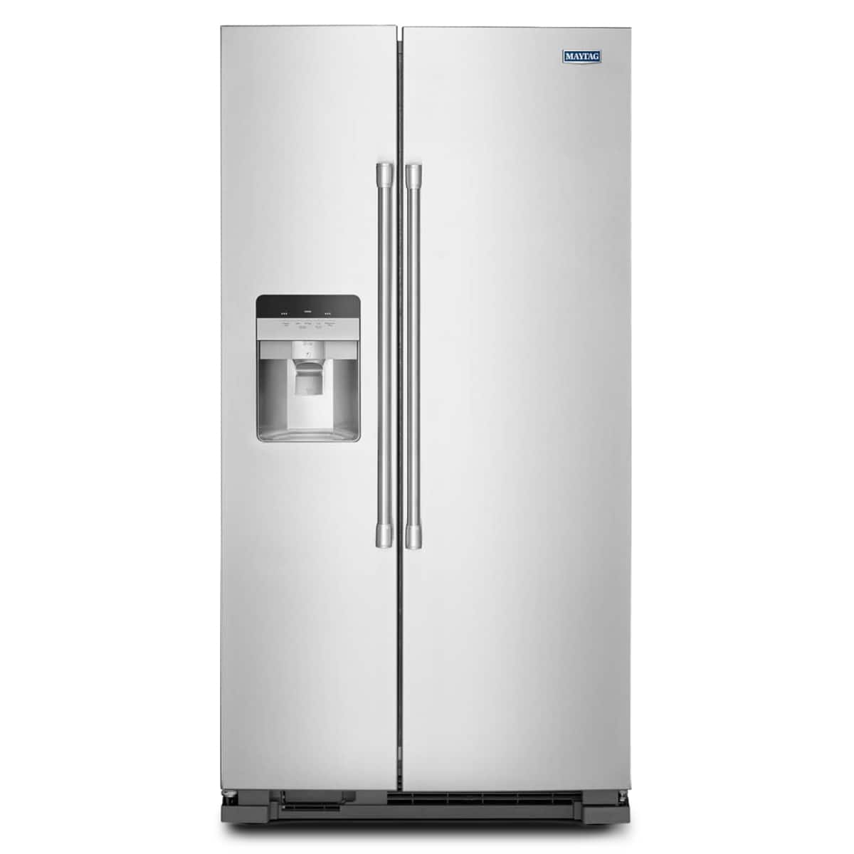 Maytag - 24.5 Cu. Ft. Side-by-Side Refrigerator - Fingerprint-Resistant Stainless Finish product image