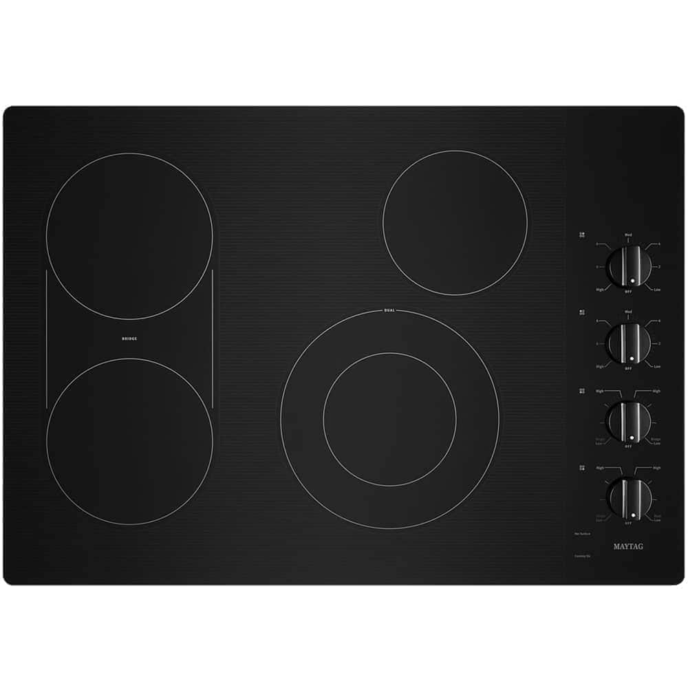 Maytag - 30" Electric Cooktop - Black product image