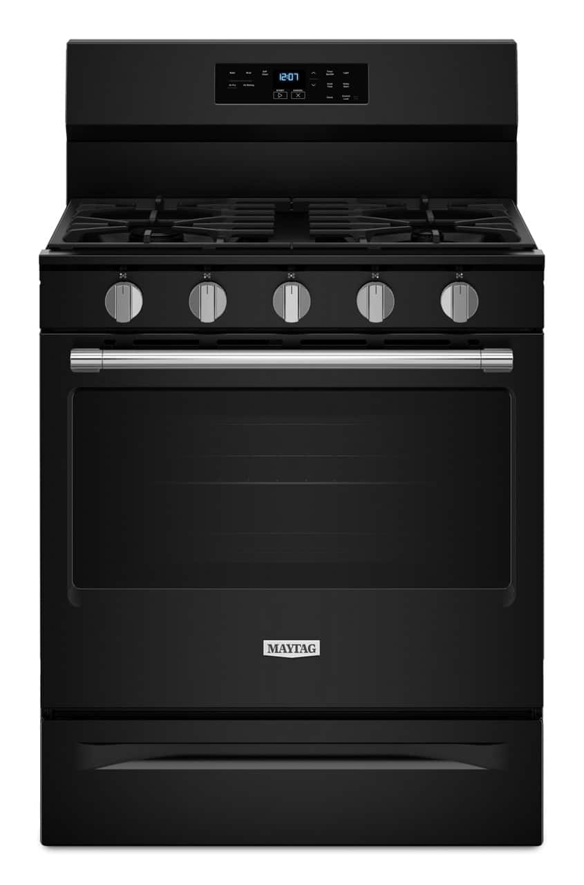 Maytag - 5.0 Cu. Ft. Freestanding Gas Range With No Preheat Air Fry and Air Baking - Stainless Steel product image