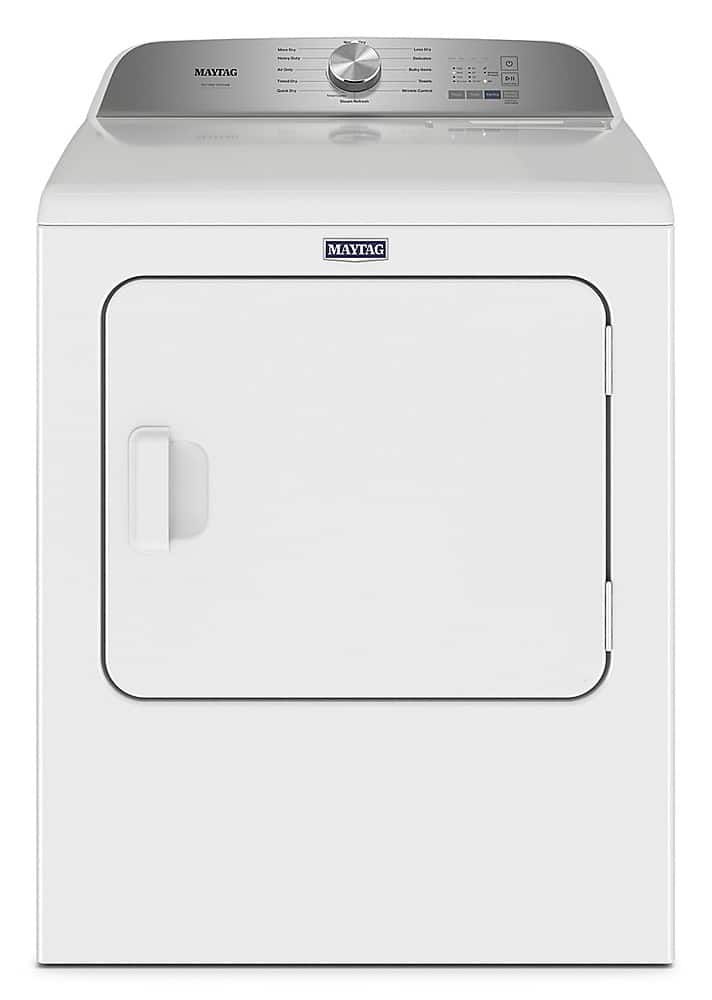 Maytag - 7.0 Cu. Ft. Gas Dryer with Steam and Pet Pro System - White product image