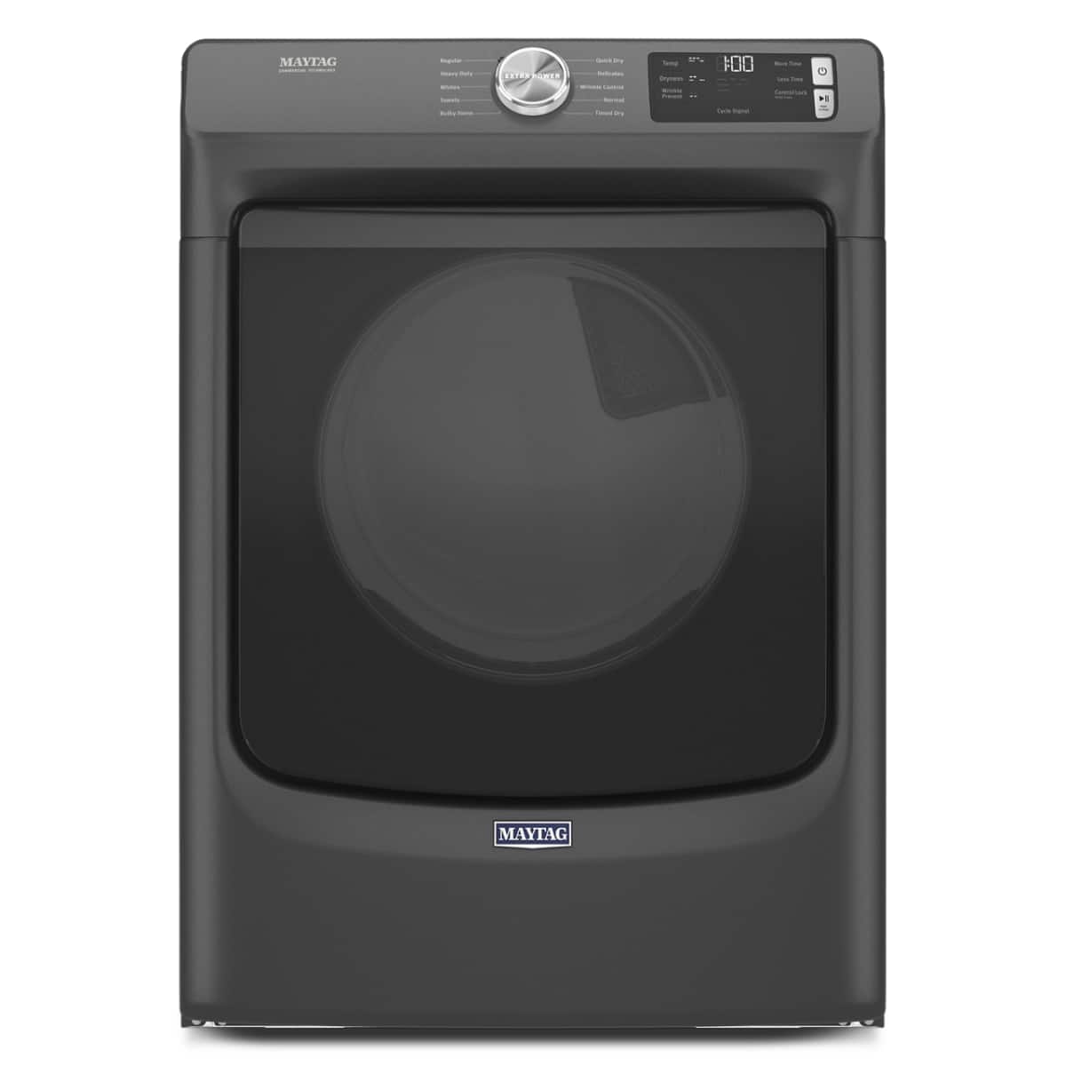 Maytag - 7.3 Cu. Ft. Stackable Gas Dryer with Extra Power Button - Volcano Black product image