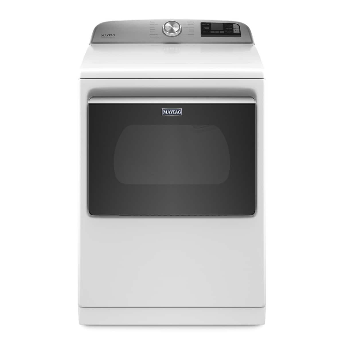 Maytag - 7.4 Cu. Ft. Smart Electric Dryer with Steam and Extra Power Button - White product image