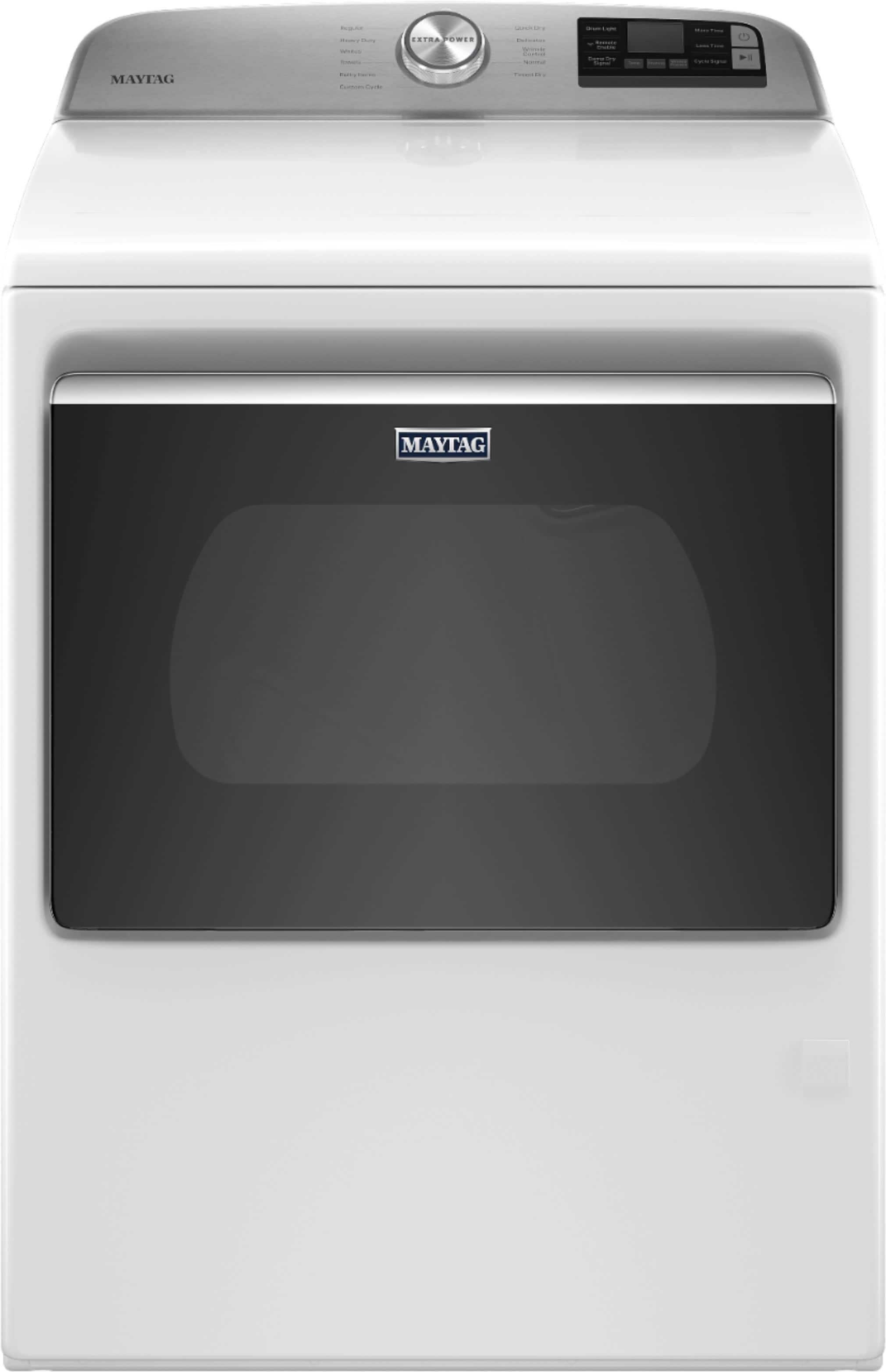 Maytag - 7.4 Cu. Ft. Smart Gas Dryer with Extra Power Button - White product image