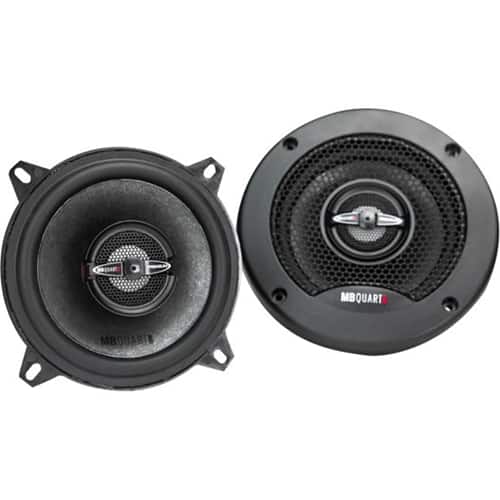 MB Quart - Premium 5-1/4" 2-Way Car Speakers with Aerated Paper Cones (Pair) - Black product image