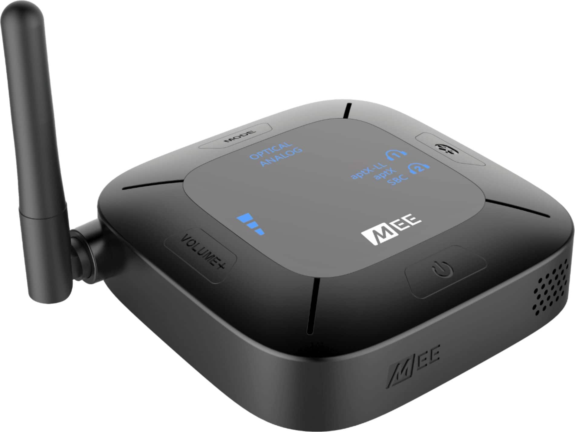 MEE audio - Connect Hub TV Bluetooth Audio Transmitter and Receiver for Headphones and Speakers - Black product image