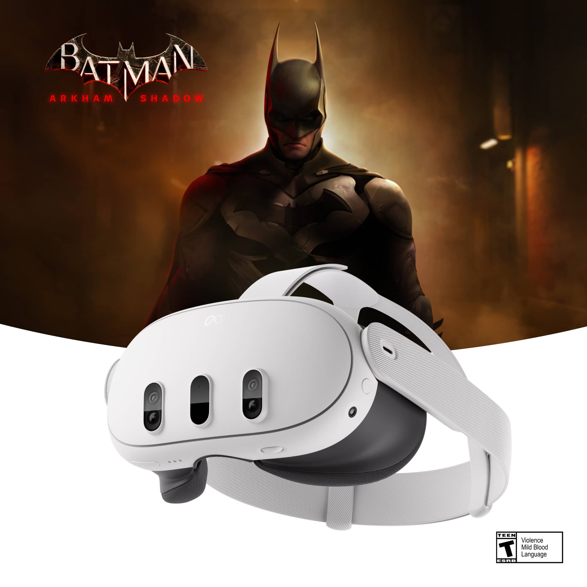 Meta - Quest 3 128GB - The Most Powerful Quest - Ultimate Mixed Reality Experiences - Get Batman: Arkham Shadow Included - W…