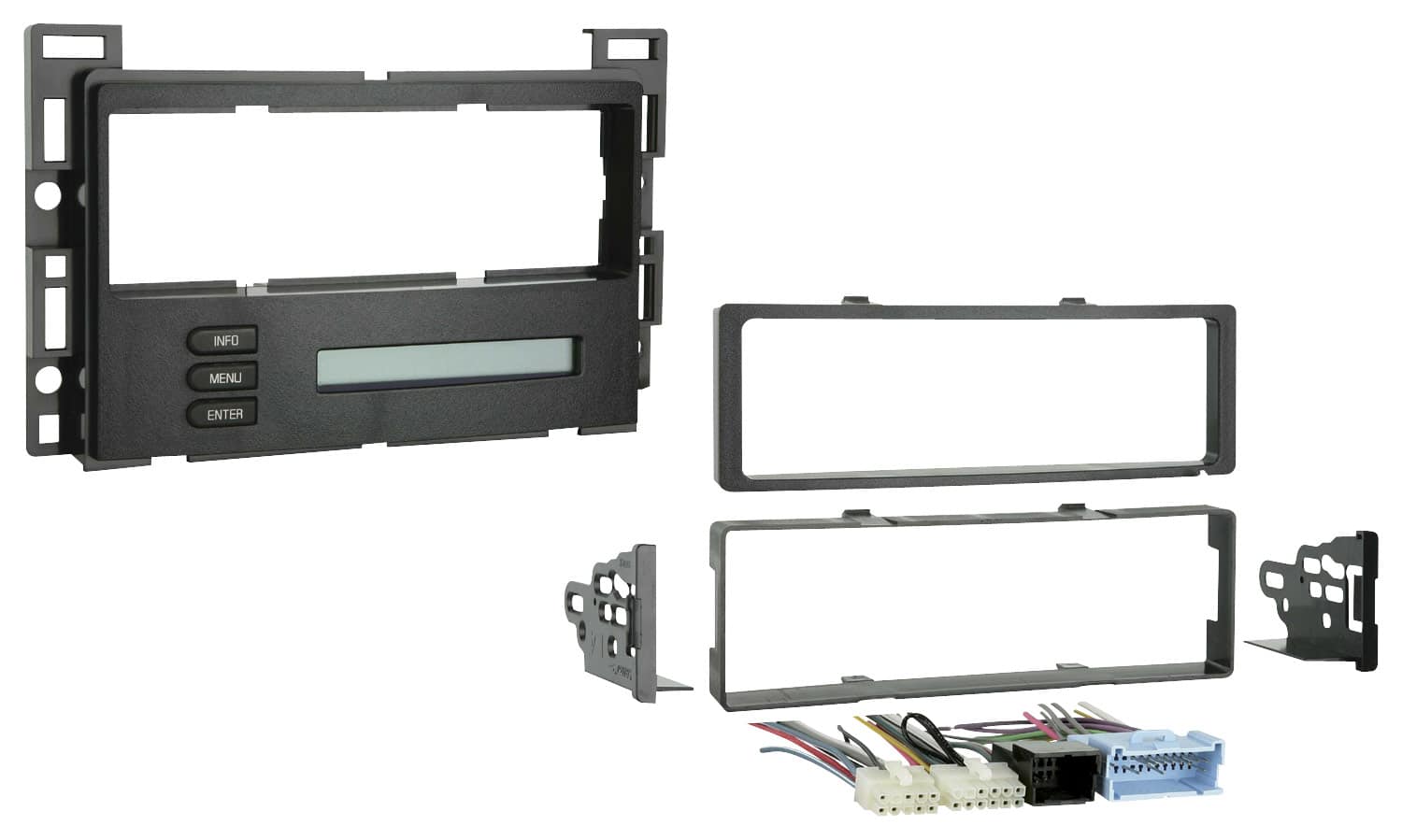 Metra - Dash Kit for Select 2004-2009 Chevrolet Malibu Cobalt G6 Malibu DIN - Black product image