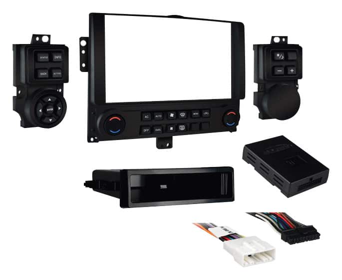 Metra - Dash Kit for Select 2008-2015 Nissan Pathfinder DIN DDIN - Black product image