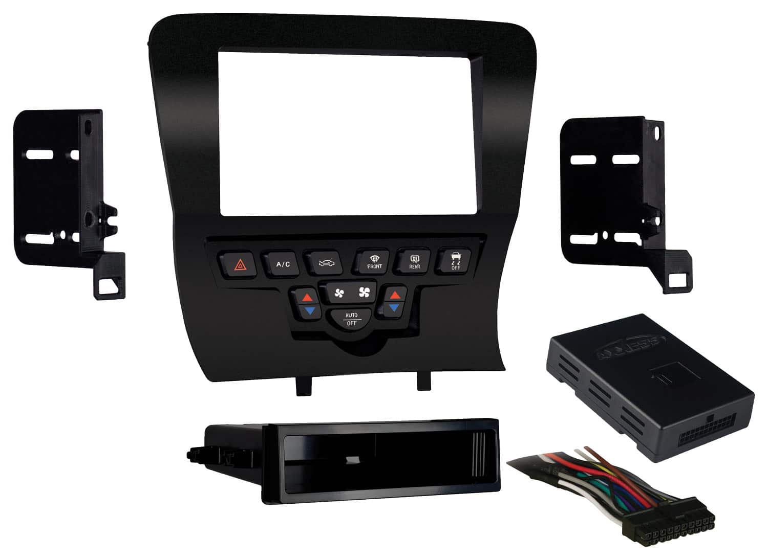 Metra - Dash Kit for Select 2011-2014 Dodge Charger DIN DDIN - Matte Black product image