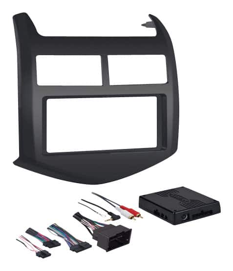 Metra - Dash Kit for Select 2012-2016 Chevrolet Sonic DIN DDIN - Gray product image
