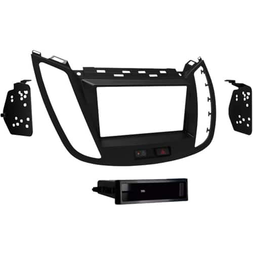 Metra - Dash Kit for Select 2013-2019 Ford Escape DIN DDIN - Matte Black product image