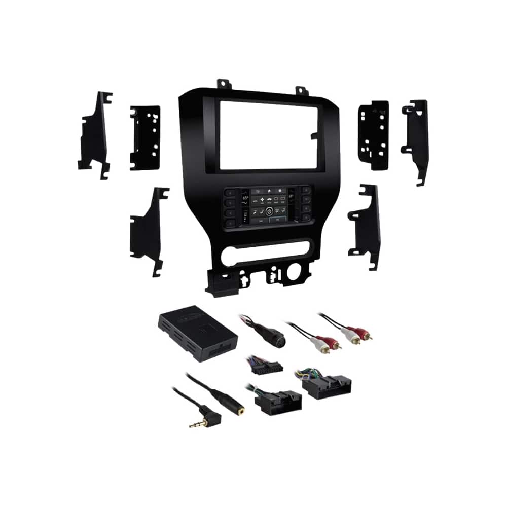 Metra - Dash Kit for Select 2015-2017 Ford Mustang DIN DDIN - Black product image
