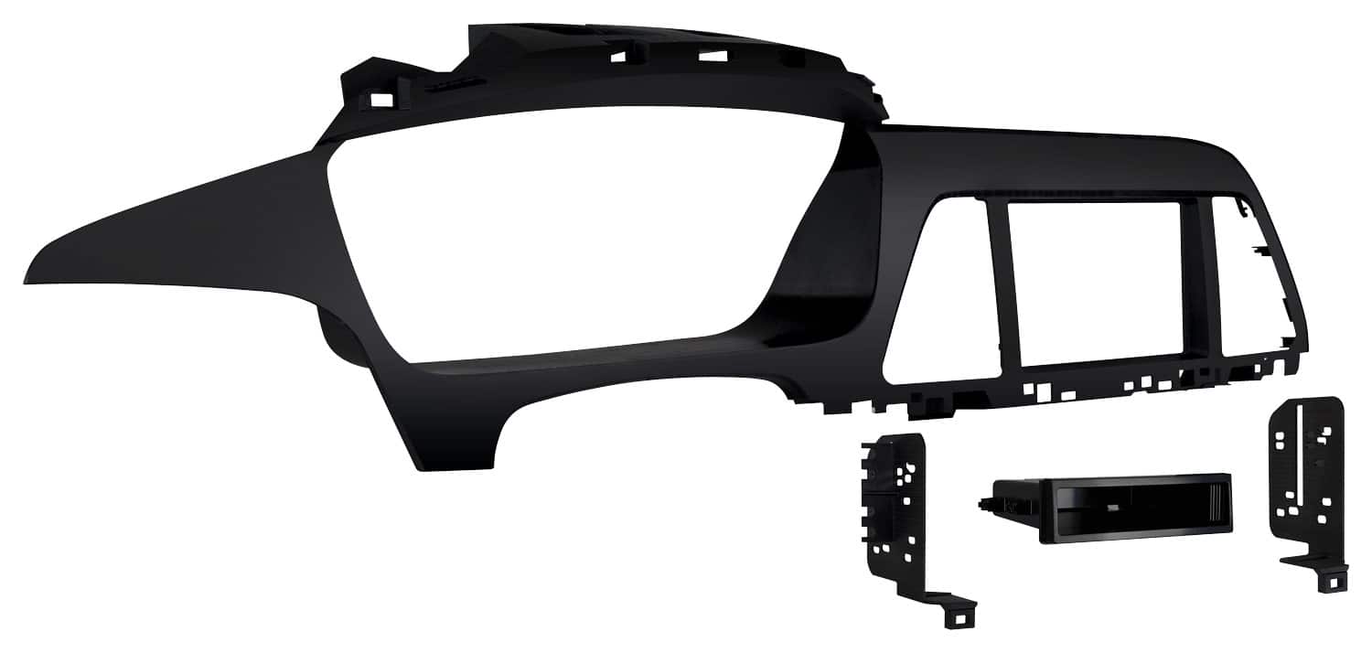 Metra - Dash Kit for Select 2015-2017 Hyundai Sonata DIN DDIN - Black product image