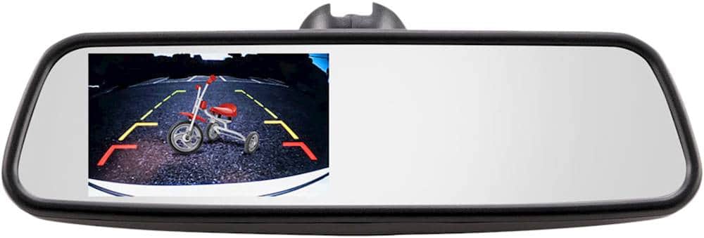 Metra - iBEAM 4.5" Replacement Rearview Mirror Monitor - Black product image