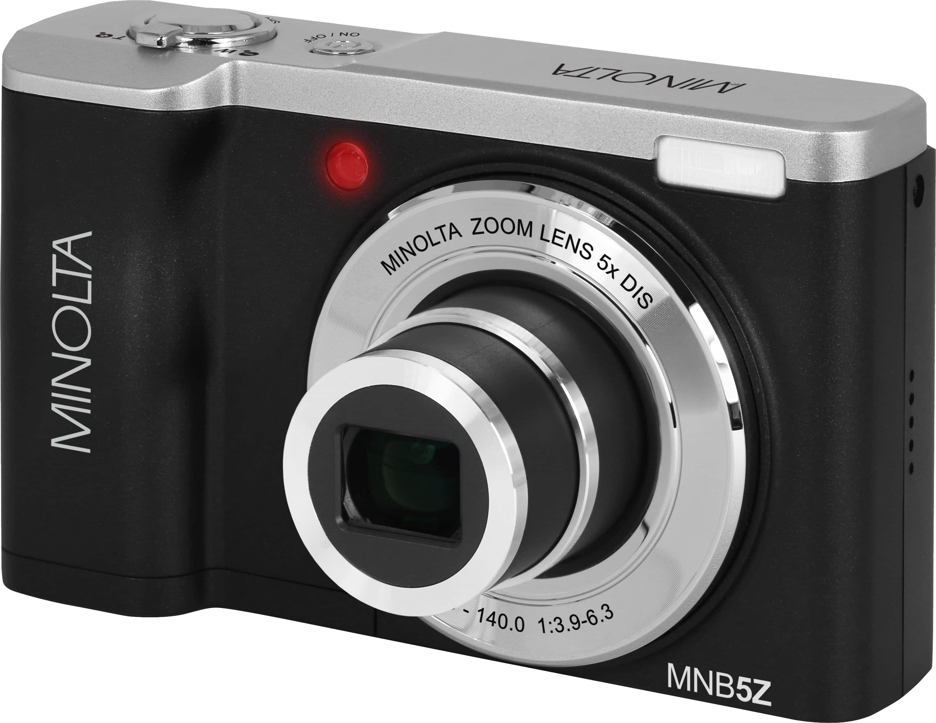 Minolta - MNB5Z 56.0 Megapixel 5K Digital Camera with 5x Optical Zoom Lens - Black product image