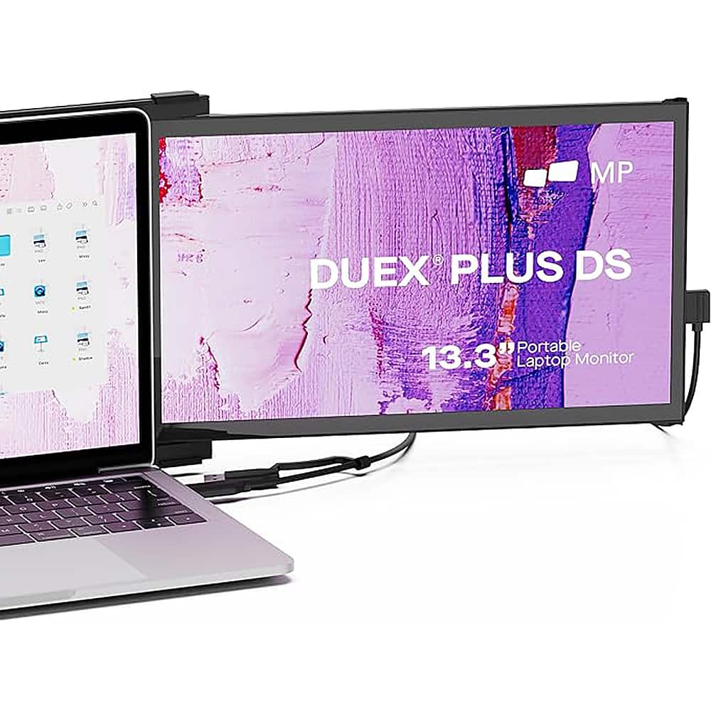 Mobile Pixels - DUEX Plus DS 13.3" IPS LCD Monitor - Black product image