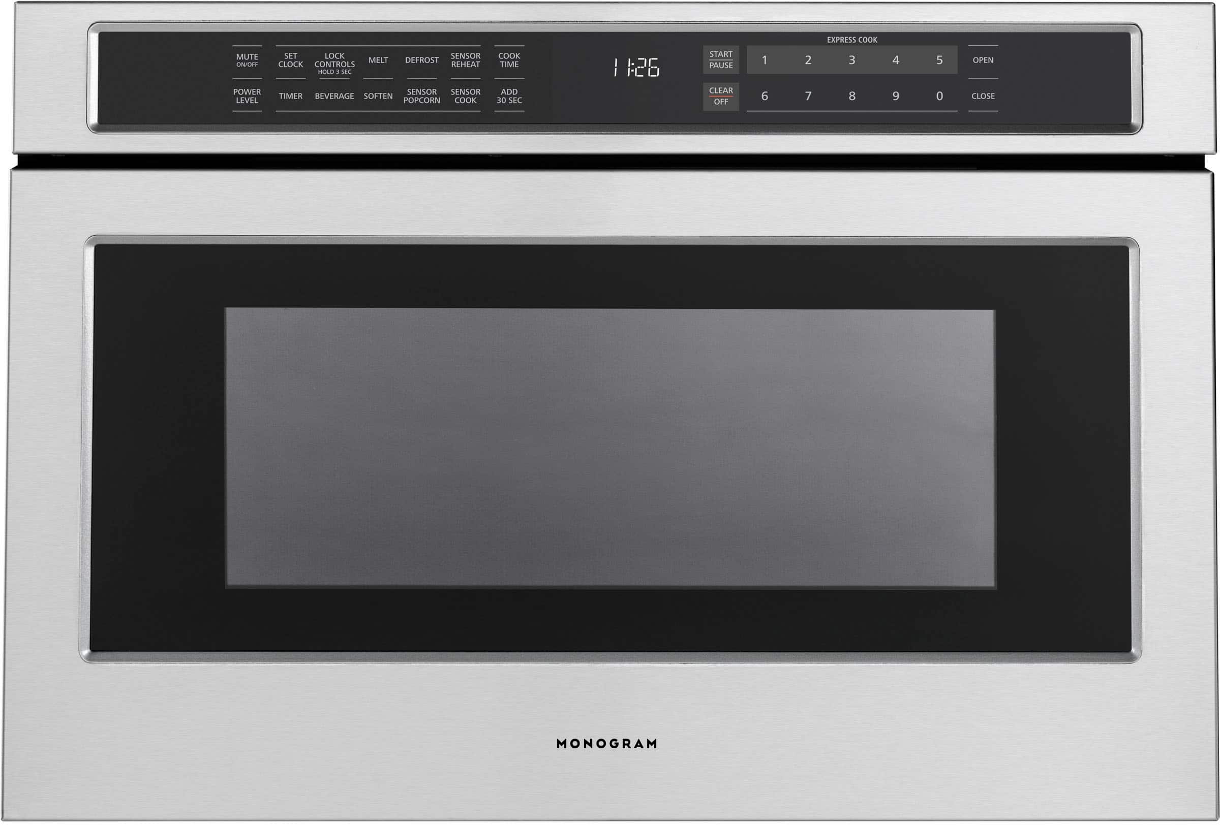 Monogram - 1.2 Cu. Ft. Drawer Microwave with Sensor Cooking and 10 Cooking Modes - Stainless Steel product image