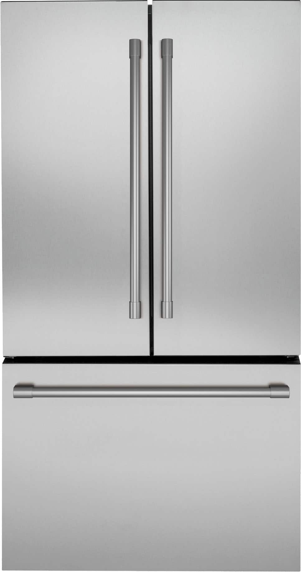 Monogram - 23.1 Cu. Ft. French Door Counter-Depth Refrigerator with TwinChill Evaporators - Stainless Steel product image