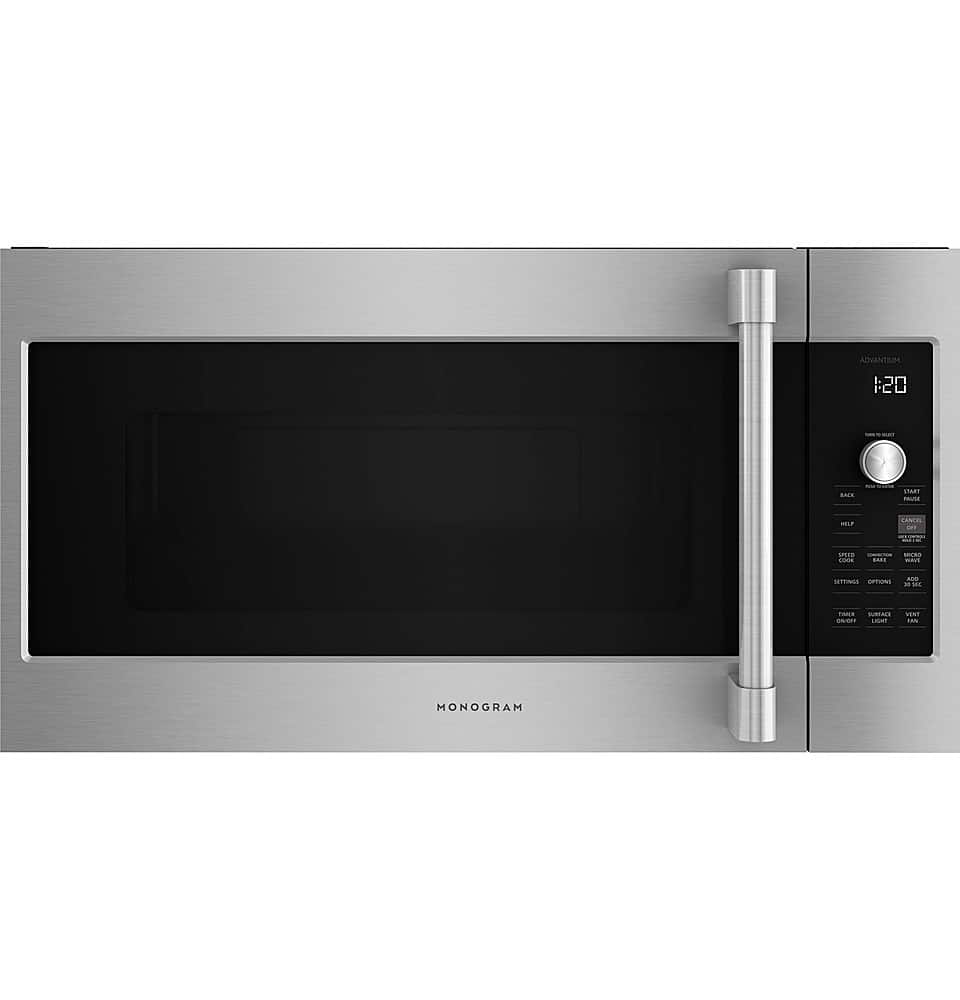 Monogram - Advantium 30" Built-In Single Electric Convection Wall Oven with 5-in-1 with Advantium Technology - Stainless Ste…