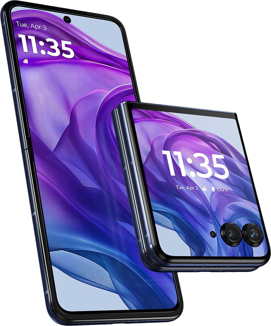 Motorola - razr+ 2024 256GB (Unlocked) - Midnight Blue product image