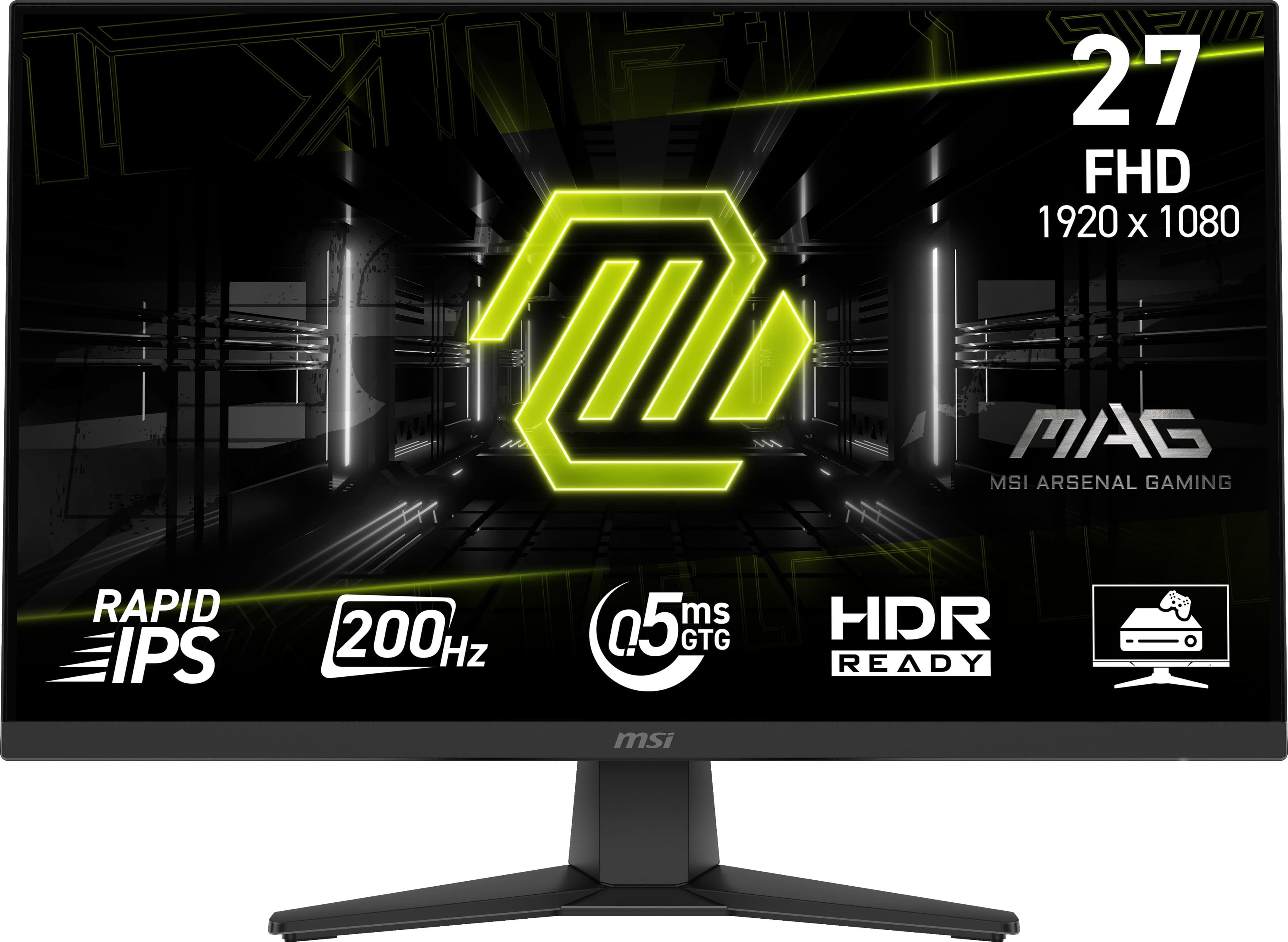 MSI - MAG 272FB E20 27" Rapid IPS LCD FHD 200Hz 0.5ms Adaptive sync Gaming Monitor with HDR Ready(DisplayPort, HDMI) - Black…