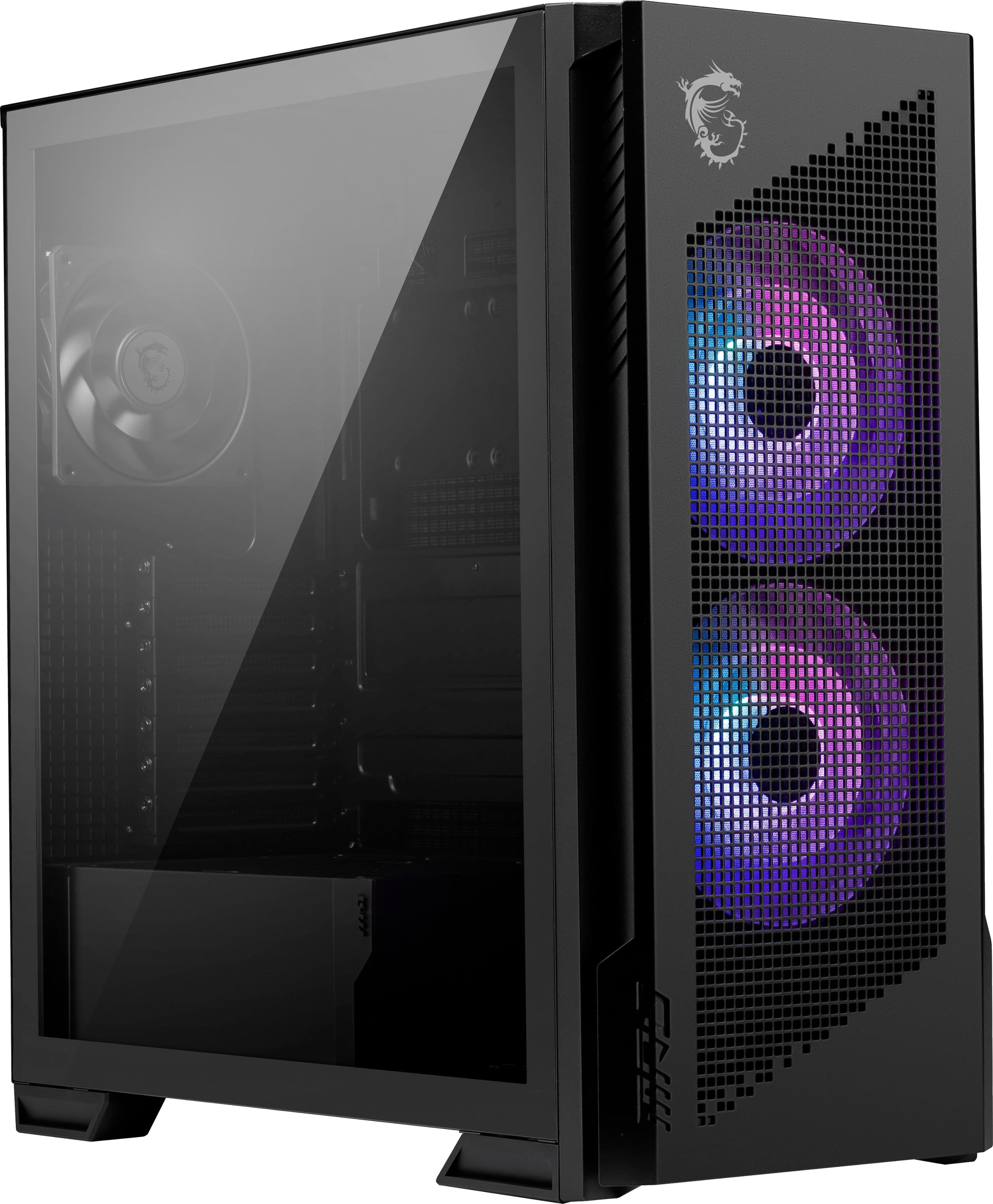 MSI - MPG Velox 300R Airflow PZ ATX Mid-Tower PC Case - Black product image