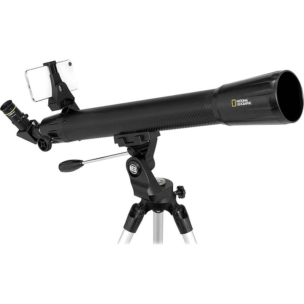 National Geographic - 70mm Refractor Telescope with Astronomy App - Black product image