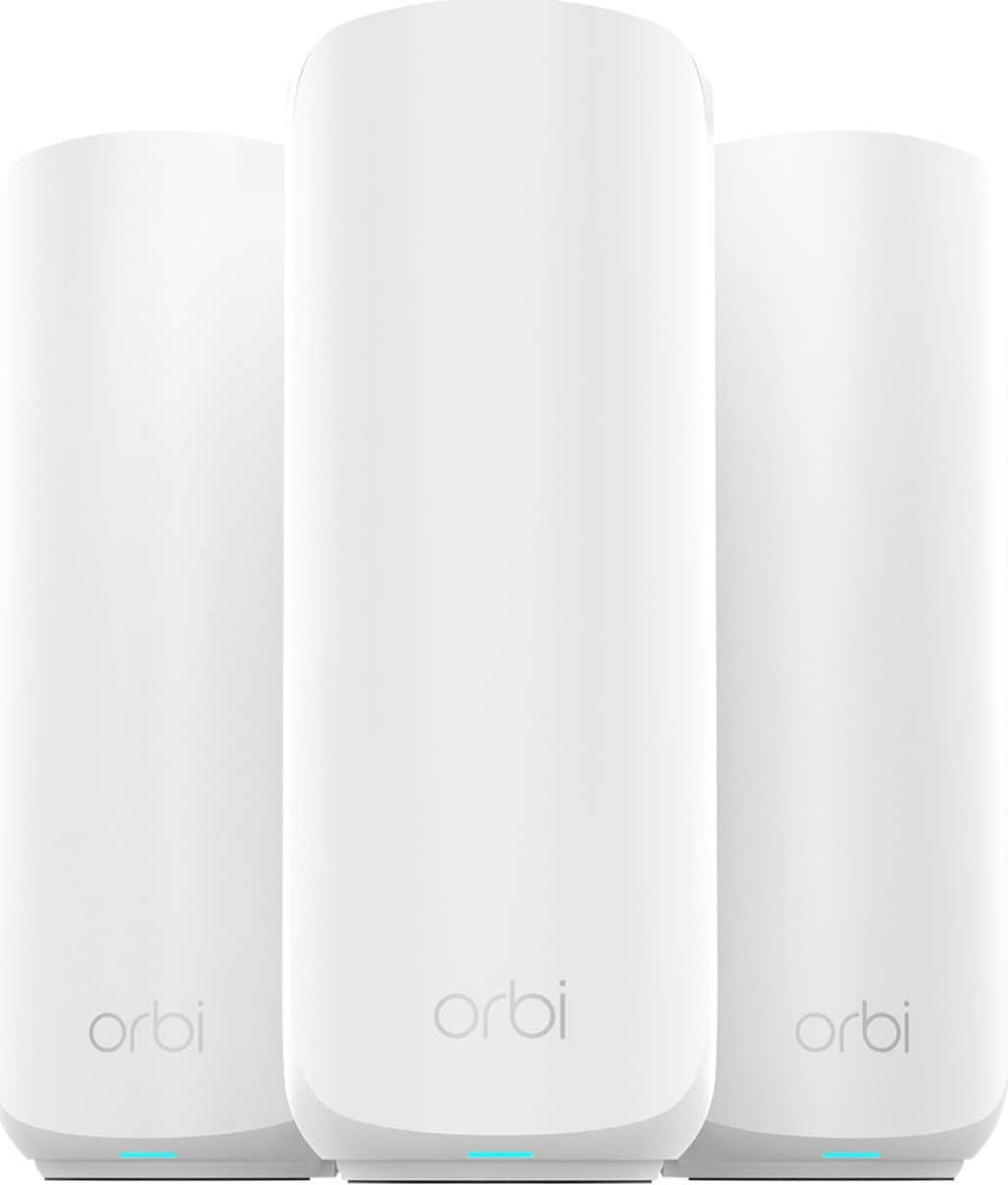 NETGEAR - Orbi 370 Series BE5000 Dual-Band Mesh Wi-Fi 7 System (3-pack) - White product image
