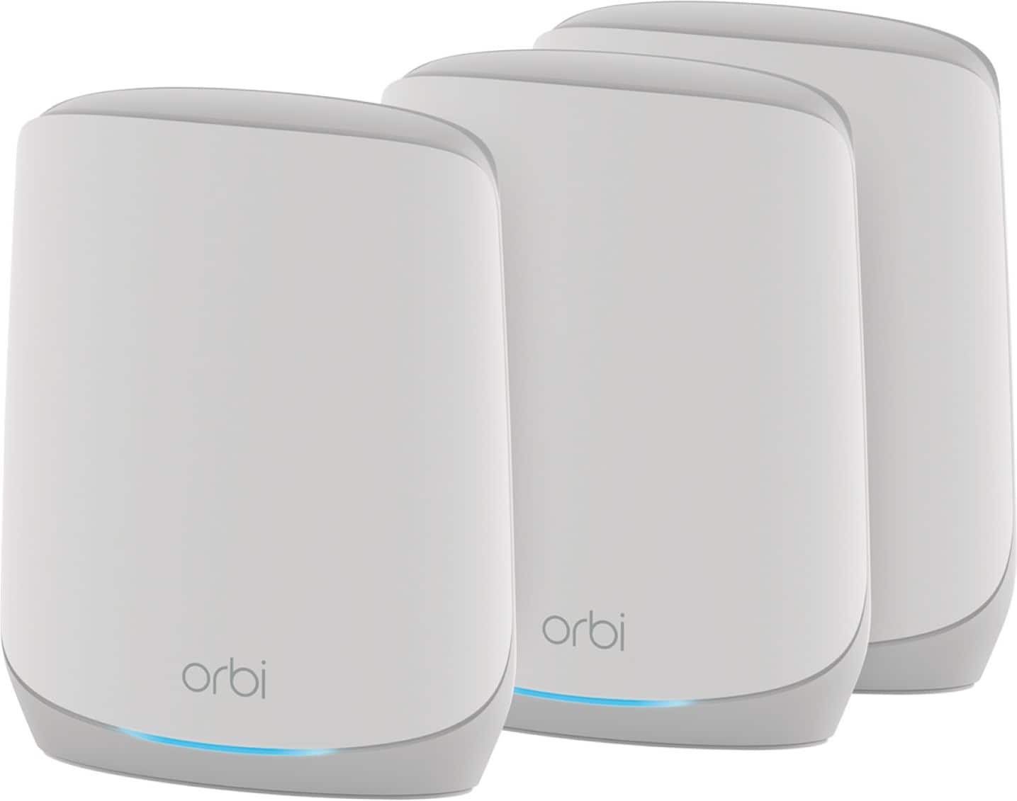 NETGEAR - Orbi 750 Series AX5200 Tri-Band Mesh Wi-Fi 6 System (3-pack) - White product image