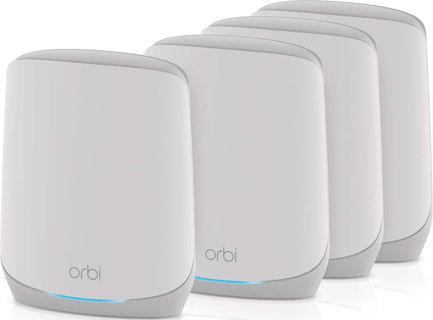 NETGEAR - Orbi 750 Series AX5200 Tri-Band Mesh Wi-Fi 6 System (4-pack) - White product image