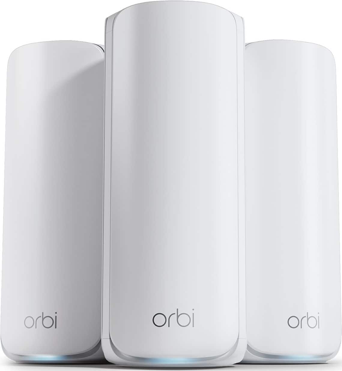 NETGEAR - Orbi 870 Series BE21000 Tri-Band Mesh Wi-Fi 7 System (3-pack) - White product image