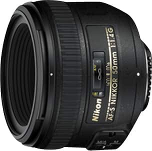Nikon - AF-S NIKKOR 50mm f/1.4G Standard Lens - Black product image